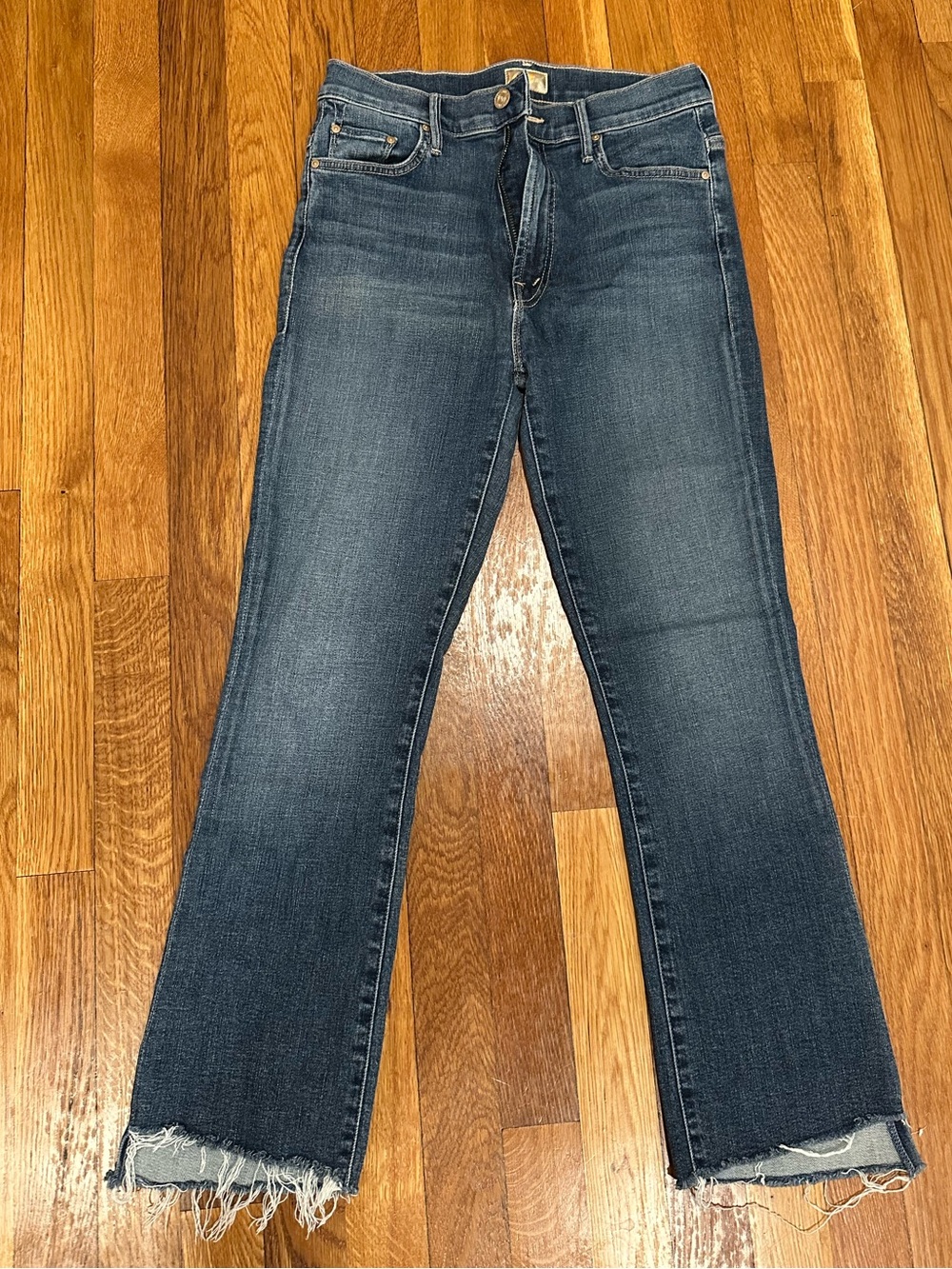 MOTHER Insider Crop Step Fray sz. 28